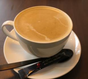 Kaffeepause beim Café Markgraf in Rastatt