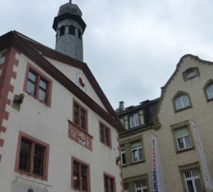 Das Alte Rathaus am Marktplatz von Bad Kissingen