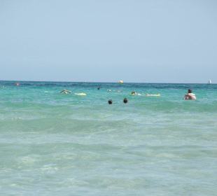 Strand unterhalb des Hotels