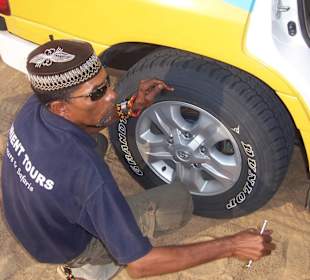 Luftdruck absenken, bitte