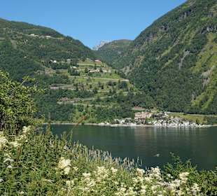 Blick auf die "Adlerstrasse" - Ørneveien
