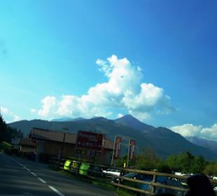 Hier warten noch einige auf dem Pulk