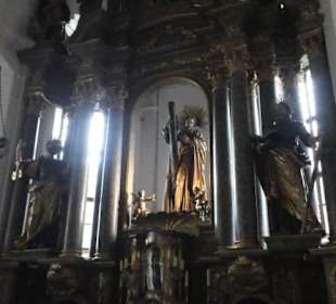 In der St. Andreas-Kirche von Berchtesgaden