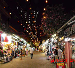 Einkaufsstrasse von Side