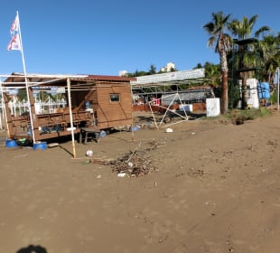 ..es fehlt viel Sand