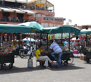 Djema El Fna - Gauklermarkt