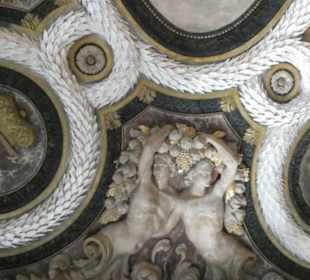 Schloss Friedenstein: bei der Innenbesichtigung