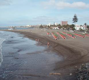 Strand in San Agustin
