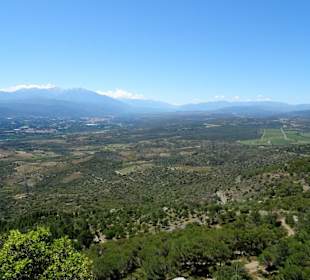 Aussicht von der Ermitage de Força Real