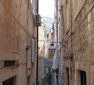 Historische Gassen und Gebäude