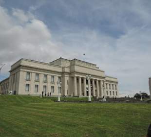 Mit dem Hop on Hop off Bus in Auckland unterwegs