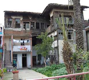 Bewohntes Haus in der Altstadt