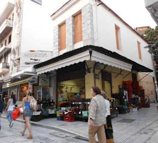 Shoppen und Essen in Altstadt Heraklion