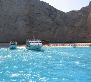 Schmugglerbucht - Anfahrt vom Schiff aus