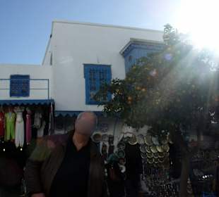 Die blau-weiße Künstlerstadt