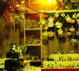 Schöne Verkausbuden