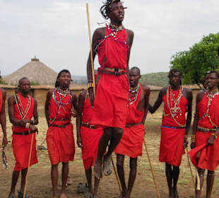 Besuch bei den Massai