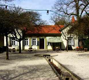 Außenbereich vom Cafe