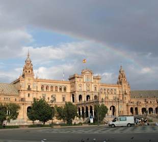 Arcobaleno in Piazza di Spagna