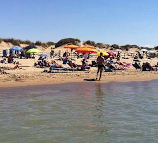 Strandabschnitt hinter dem Cancelli 9