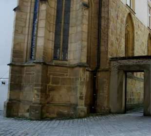 Blick zum Dom-Garten