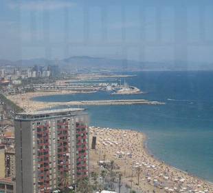 Blick auf den Strand