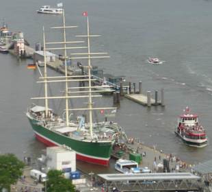 Blick vom Atlantic Haus /  Penthouse Elb-Panorama