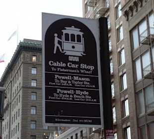 Cable Car Haltestelle