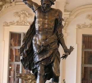 Bei der Führung durch das Residenzschloss Rastatt