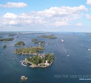 1000 Islands Luftaufnahme