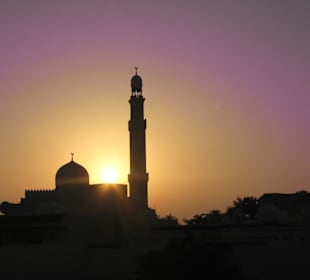Sunset Moschee Dubai