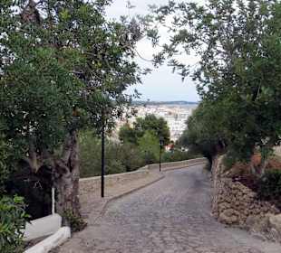 Eine weitere Zufahrt