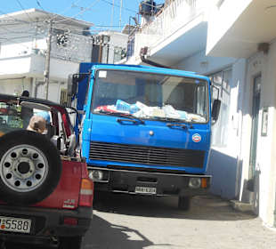 Und manchmal wirds eng