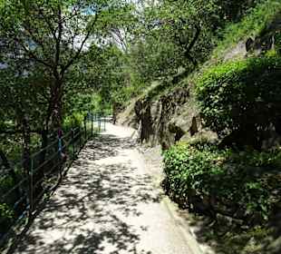 Anstieg von der Stadt auf dem Tappeinerweg