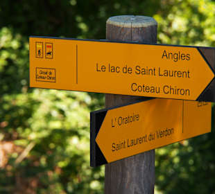 Wandern Saint-Laurent-du-Verdon
