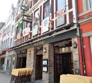 Eingang zur Hausbrauerei Zum Schlüssel