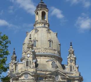 Die Frauenkirche, ein Wahrzeichen von Dresden