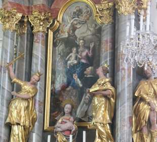 Die Kirche St. Peter und Paul von Mittenwald