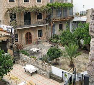 Hinterhöfe der Wohnhäuser