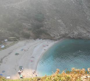 Bucht von Agios Dimitrios Schlucht