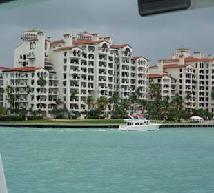 Blick auf Fisher Island