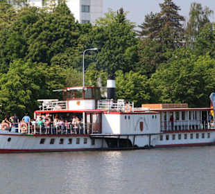 Schiffsverkehr auf dem Mittellandkanal