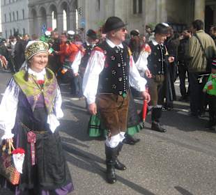 St. Patrick`s Day Feier