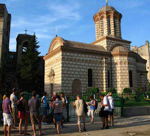 St. Anthony's Church, oldest in Bucharest.