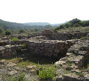Ausgrabungsstätte am "Camis de Cavalls"