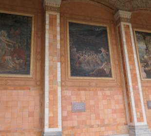 In der Wandelhalle der Baden-Badener Trinkhalle