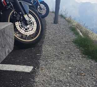 Am Abgrund tolles Bild geworden