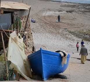 Wioska rybaków przy plaży Legzira