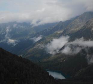 Blick auf den Antholzer See Vom Staller Sattel