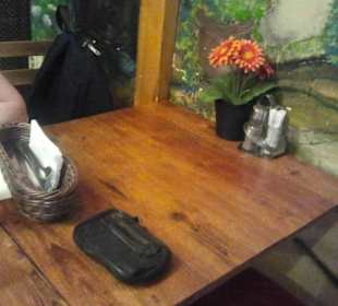 Tisch im Restaurant